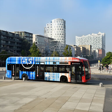 Klima E-Bus in Hamburg