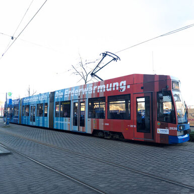 Klimabahn in Leipzig