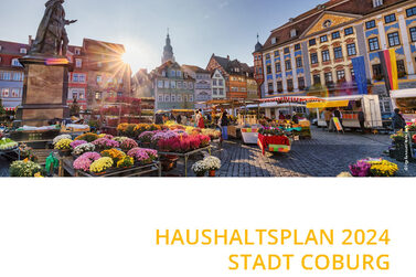 Titelbild Haushaltsplan Stadt Coburg 2024