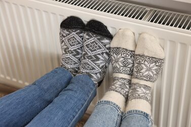 Couple,Warming,Feet,Near,Heating,Radiator,At,Home,,Closeup