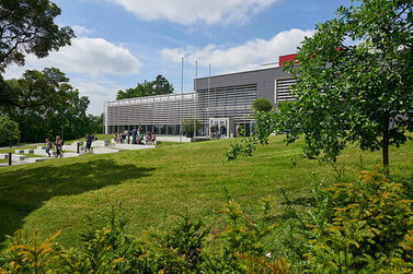 Außenansicht des Campus Friedrich Streib in Coburg