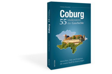 Cover Veste Coburg in blauen Rahmen