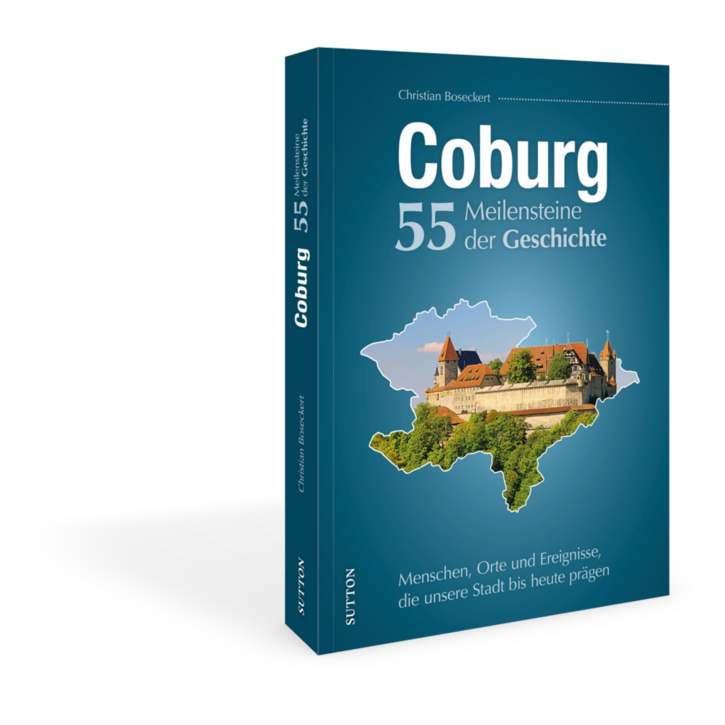 Cover Veste Coburg in blauen Rahmen